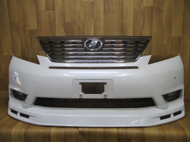 F3/ ANH20W/ANH25W/GGH20W/GGH25Wヴェルファイア純正フロントバンパー モデリスタ スポイラー付52119-58250拍卖