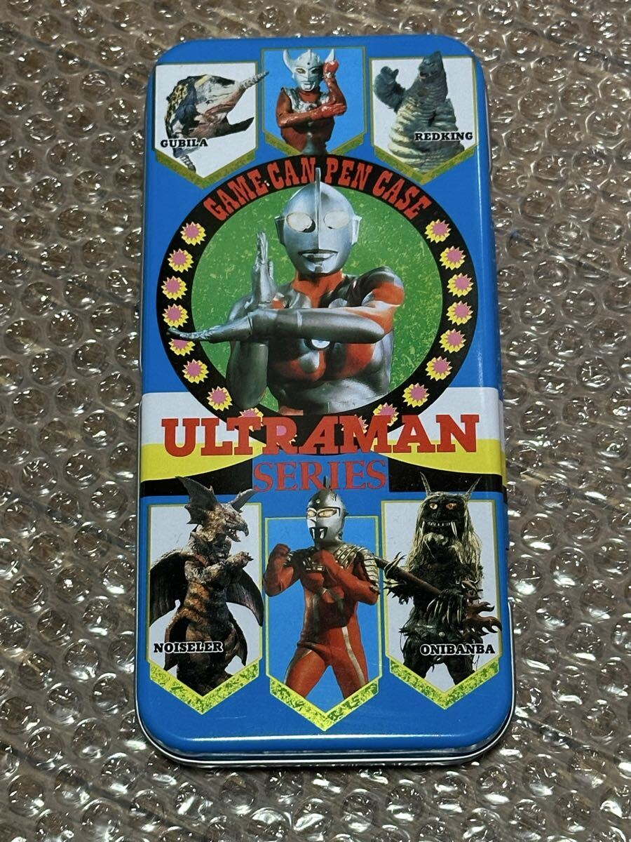 デッドストック セイカノート ウルトラマン ゲーム 缶ペンケース 対決ダイスゲーム 特撮 文具 日本製拍卖