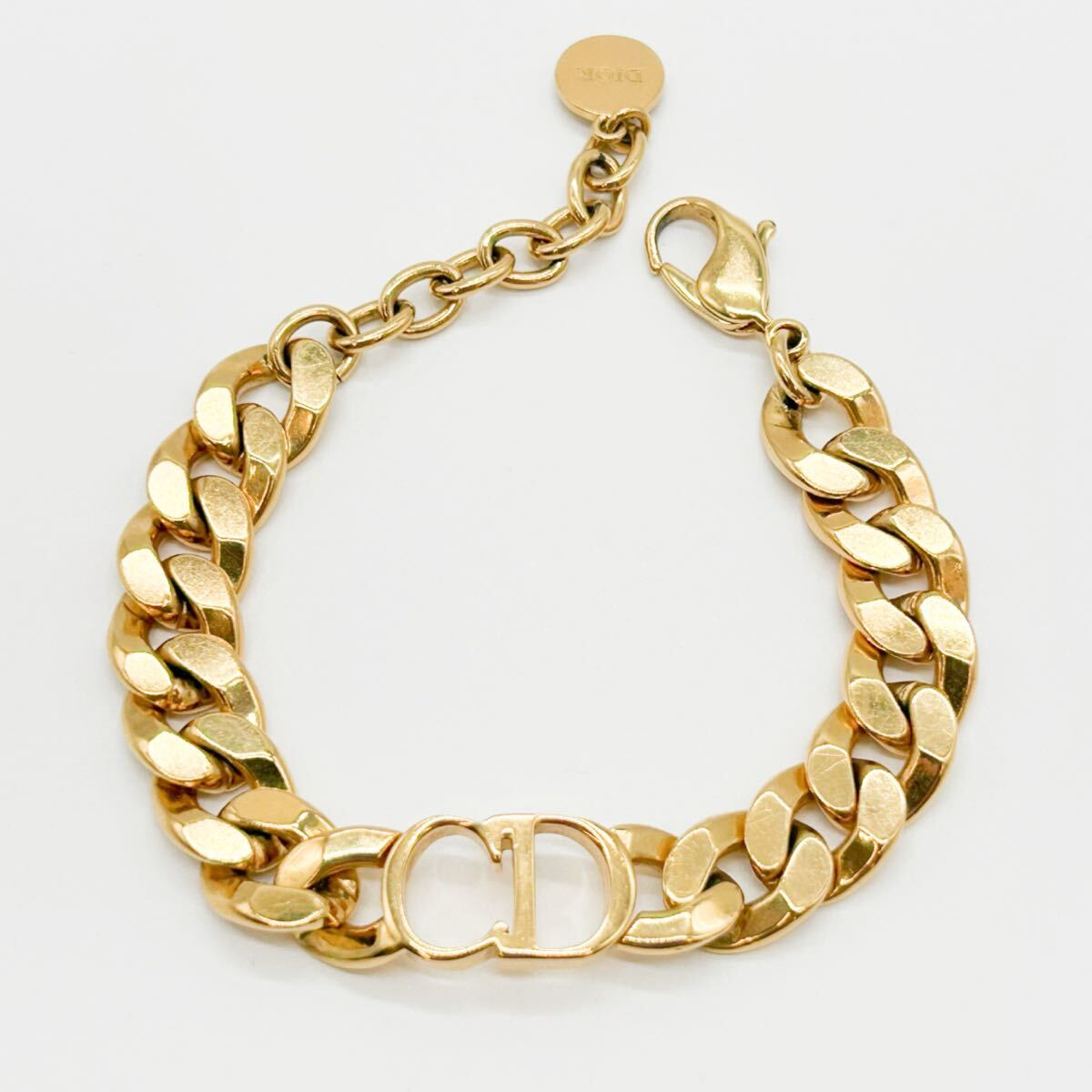 Christian Dior クリスチャンディオール Danseuse Etoile ダンスーズ エトワール ブレスレット チェーン アクセサリー ロゴ メタル メンズ 拍卖