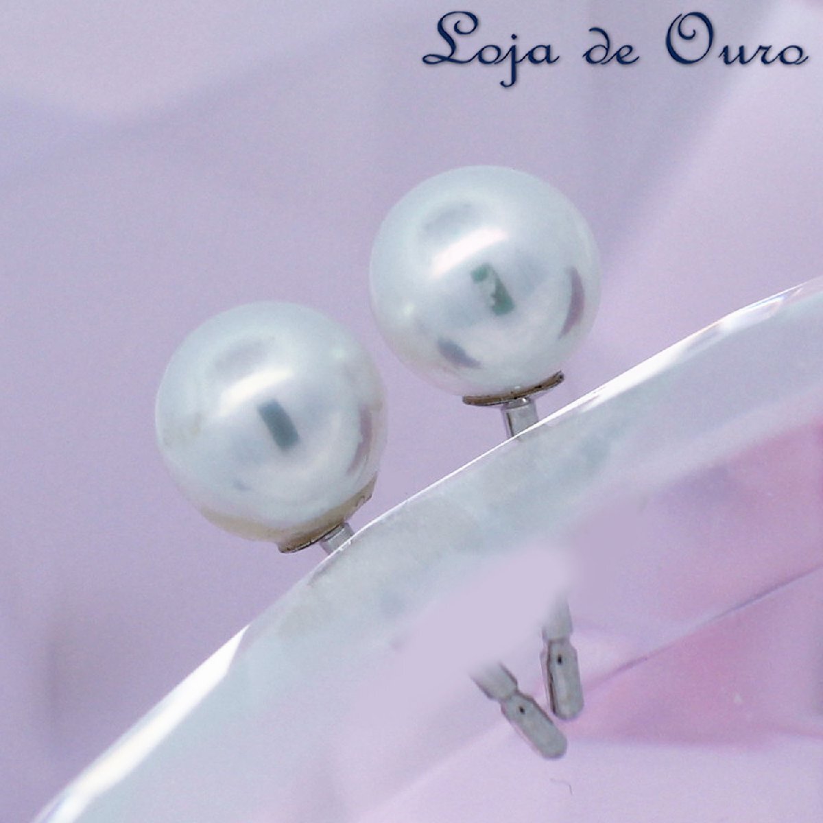 ★パール★K14WG◆シンプル◆一粒◆6月誕生石◆スタッドピアス【送料無料】拍卖