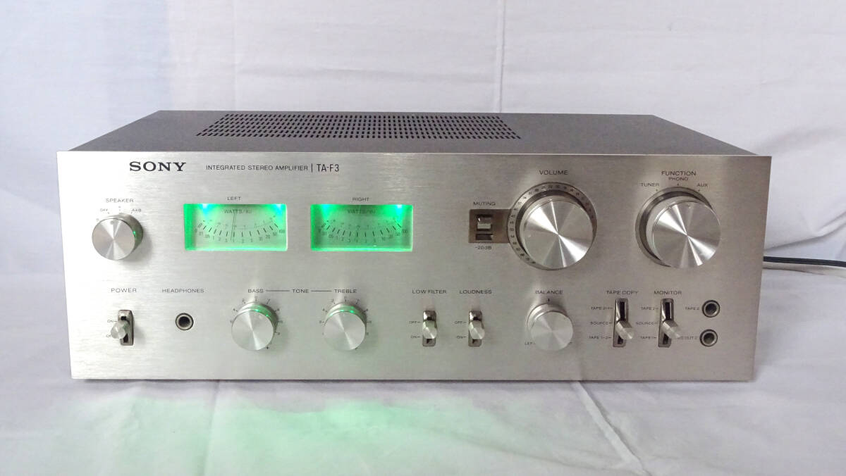 SONY ソニー  TA-F3   プリメインアンプ 動作品 拍卖
