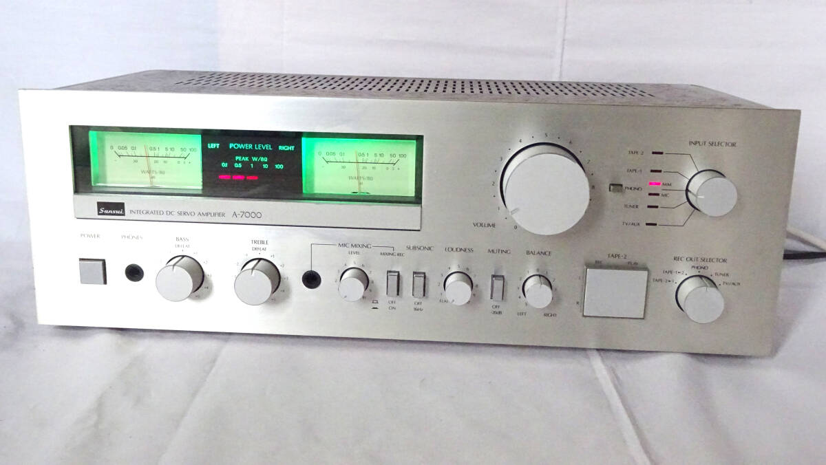 Sansui サンスイ A-7000   プリメインアンプ 動作品拍卖