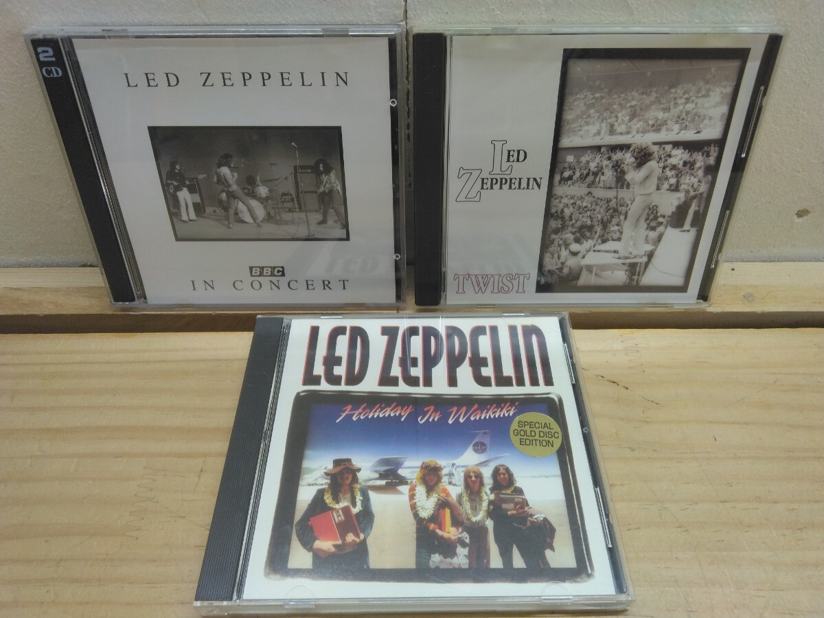 H27◆『レッドツェッペリン CDアルバム3タイトル4枚/BBCインコンサート2枚組/TWIST-NY-LIVE1969/Holiday in Waikiki 1970年』251024拍卖