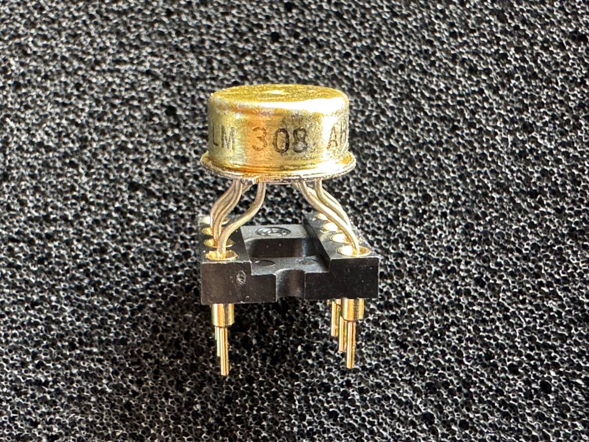 LM308AH / Intersil Vintage CAN / DIP化 / 1個 拍卖