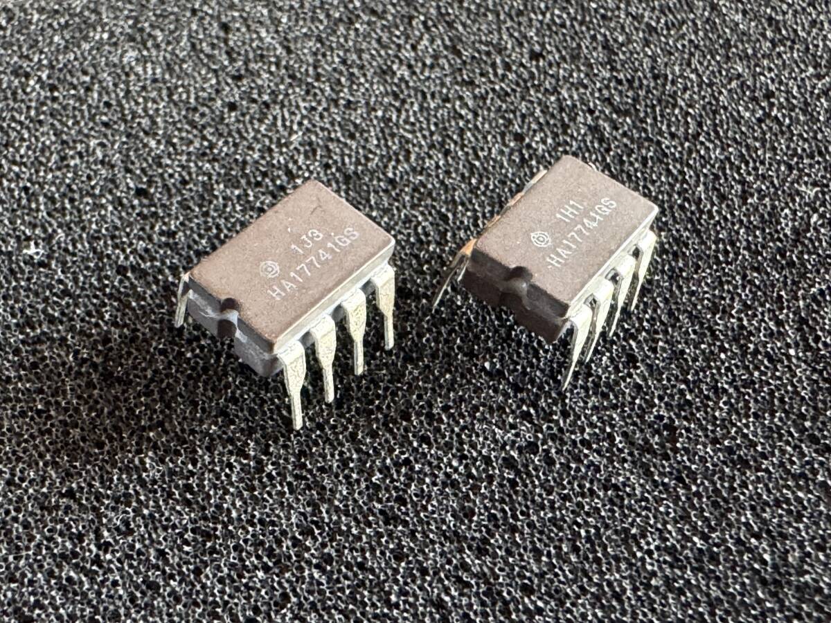 HA17741GS (LM741 同等品) / 日立製 Vintage Ceramic Package / 2個セット拍卖