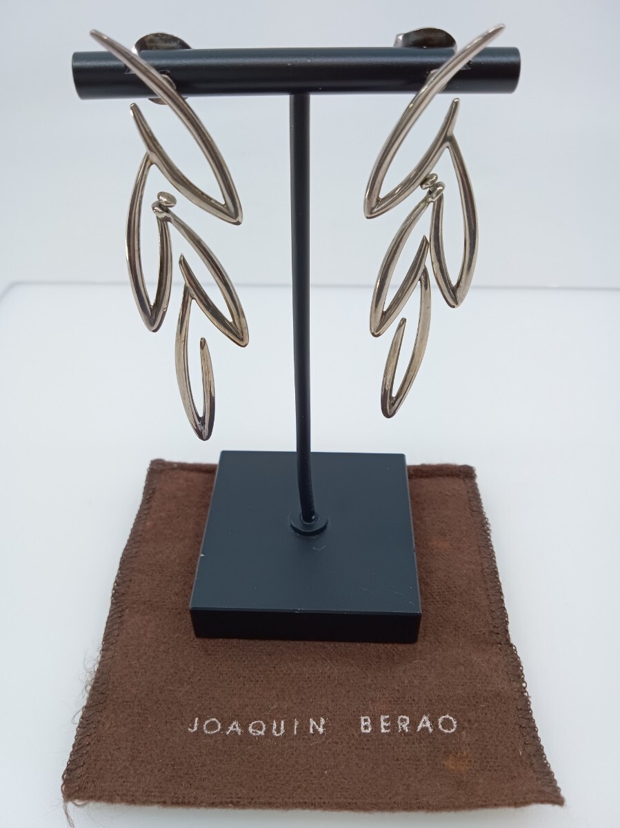 JOAQUIN BERAO ホアキン・ベラオ Earrings OLIVA Silver 01 シルバーピアス拍卖