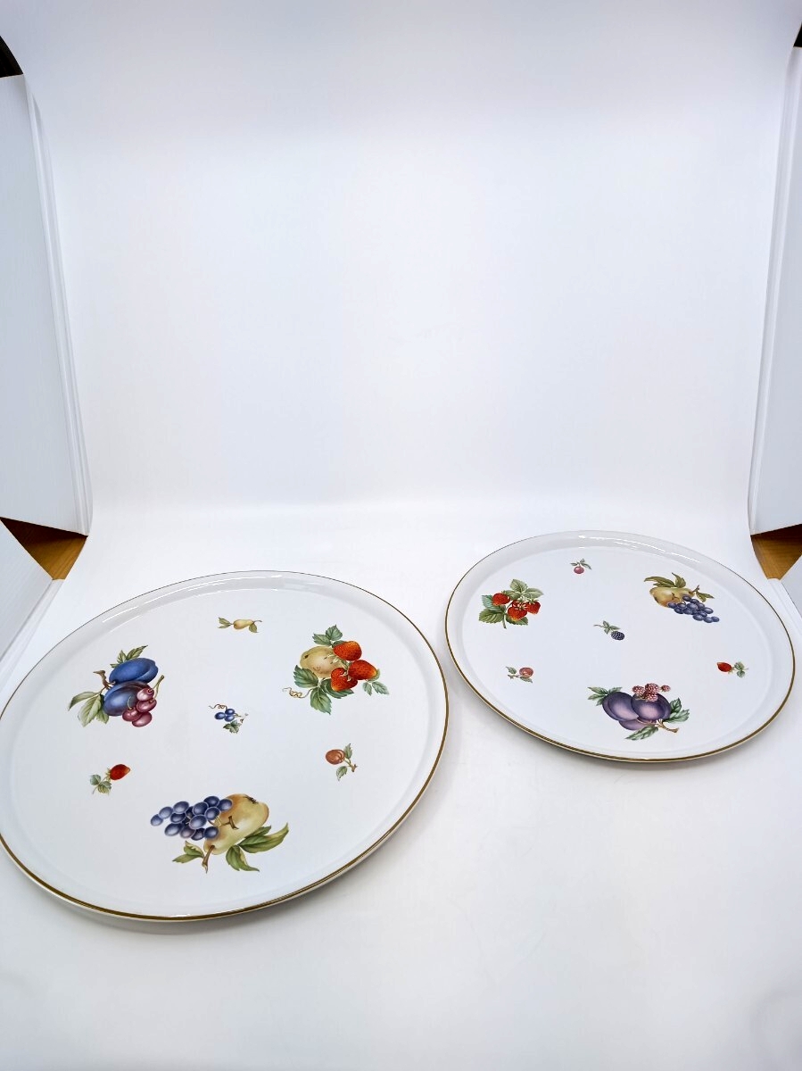 Wedgwood ウェッジウッド フルーツスプレイ サイズ別プレート2点セット拍卖