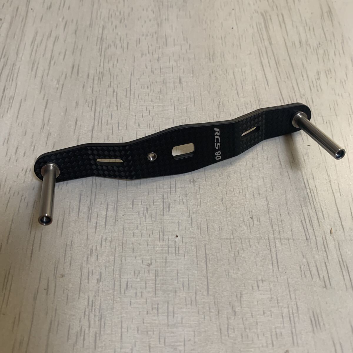 X★ 美品 SLP WORKS RCS 90mm カーボンクランクハンドル カーボン ハンドル ダイワ拍卖