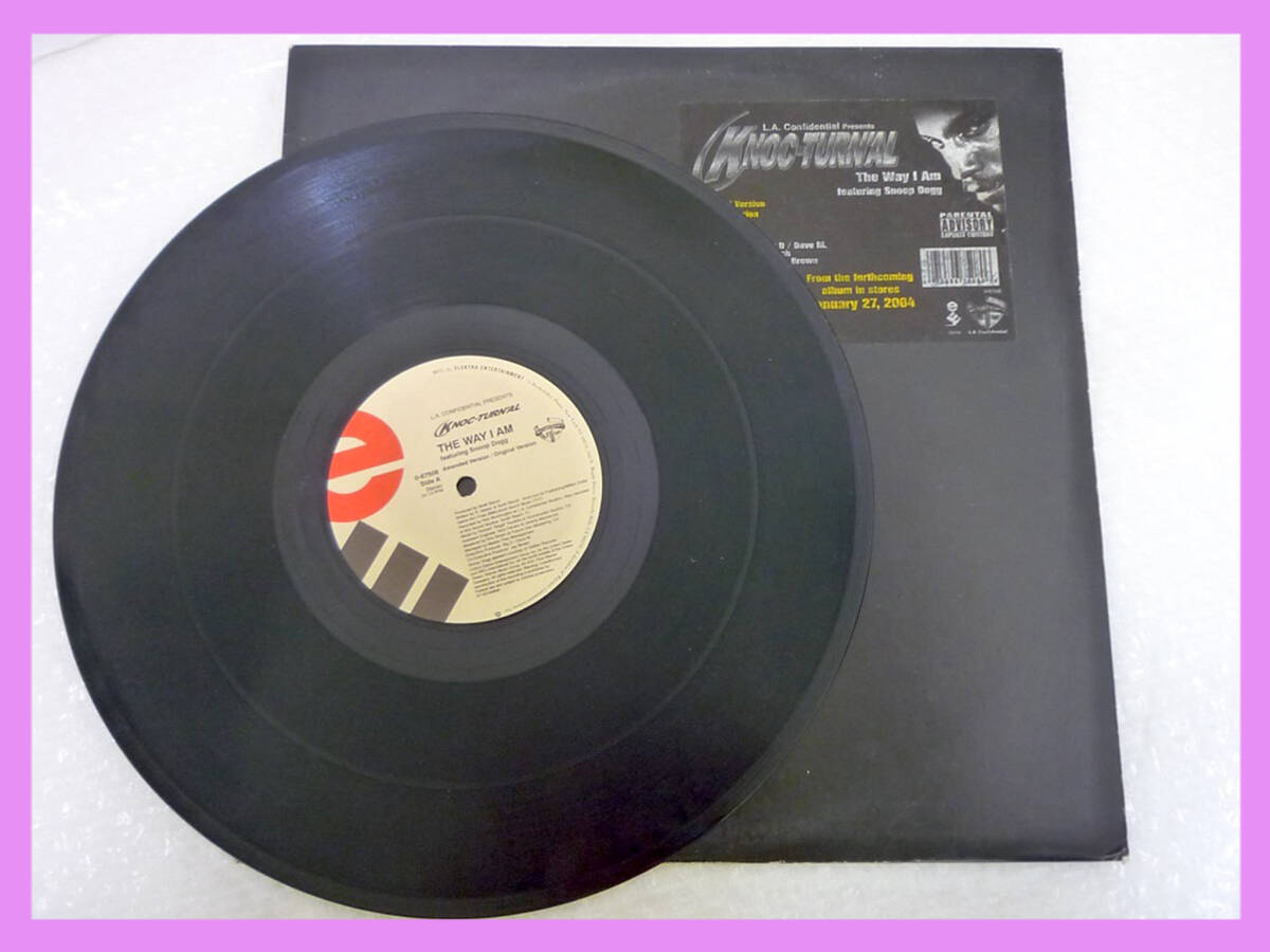 LP KNOC-TURNAL /The Way I Am /ノクターナル/ ザ・ウェイ・アイ・アム 2004年 名盤 美盤 ラッパー MFG Elektra ファン必見 レア 拍卖