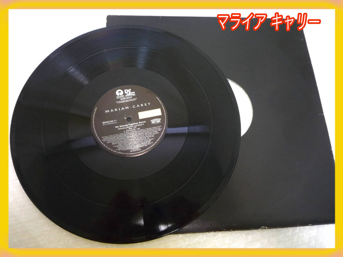 LP マライア・キャリー / We Belong Together Remix / Mariah Carey /Jadakiss / Styles P / Def Jam 美盤 レア ファン必見 お買得 注目拍卖