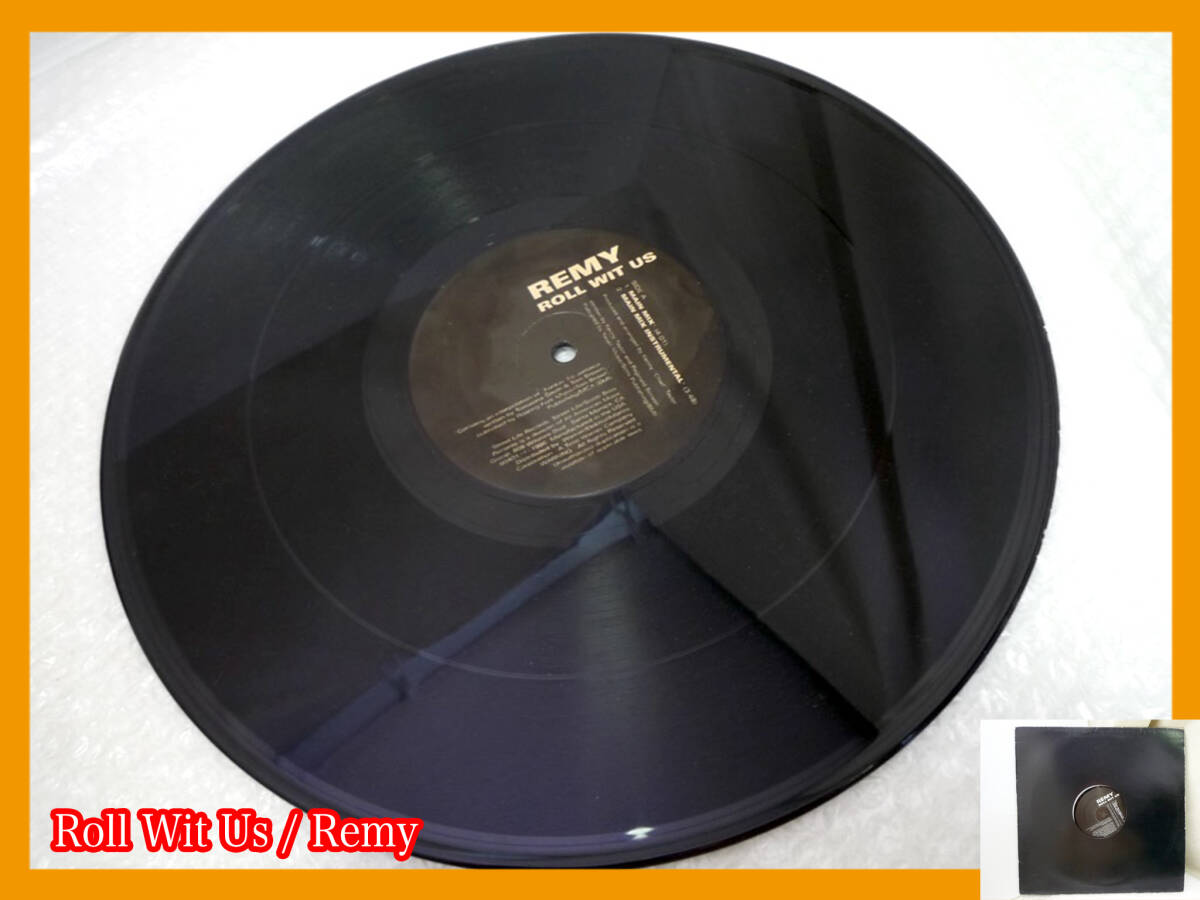 LP REMY / ROLL WIT US / Main Mix / Main Mix Instrumental / Funky Mix / Funky Instrumental / Acappella / 1996年名盤 美盤 ファン必見拍卖