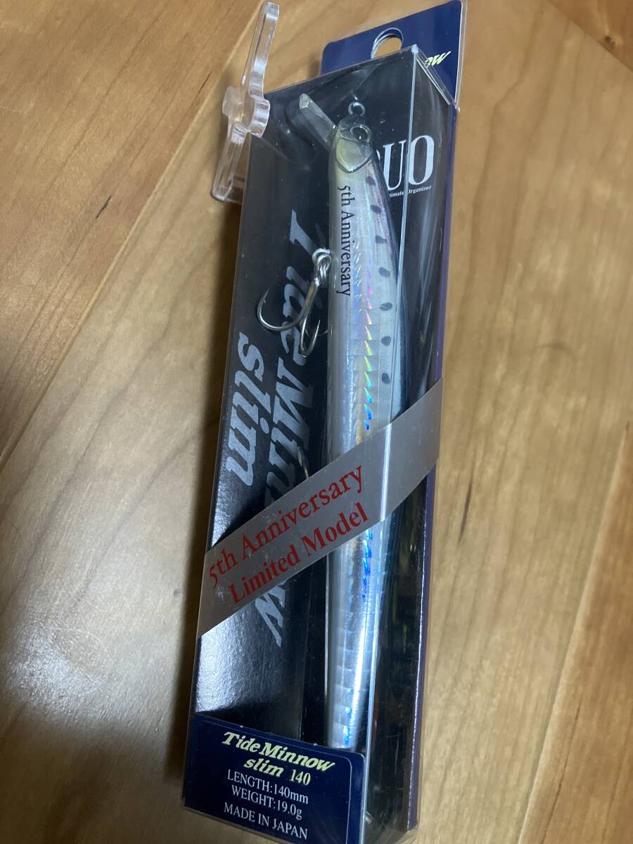 新品 デュオ DUO Tide Minnow Slim 5th Anniversary Limited Model タイドミノースリム 140 リミテッド ②拍卖