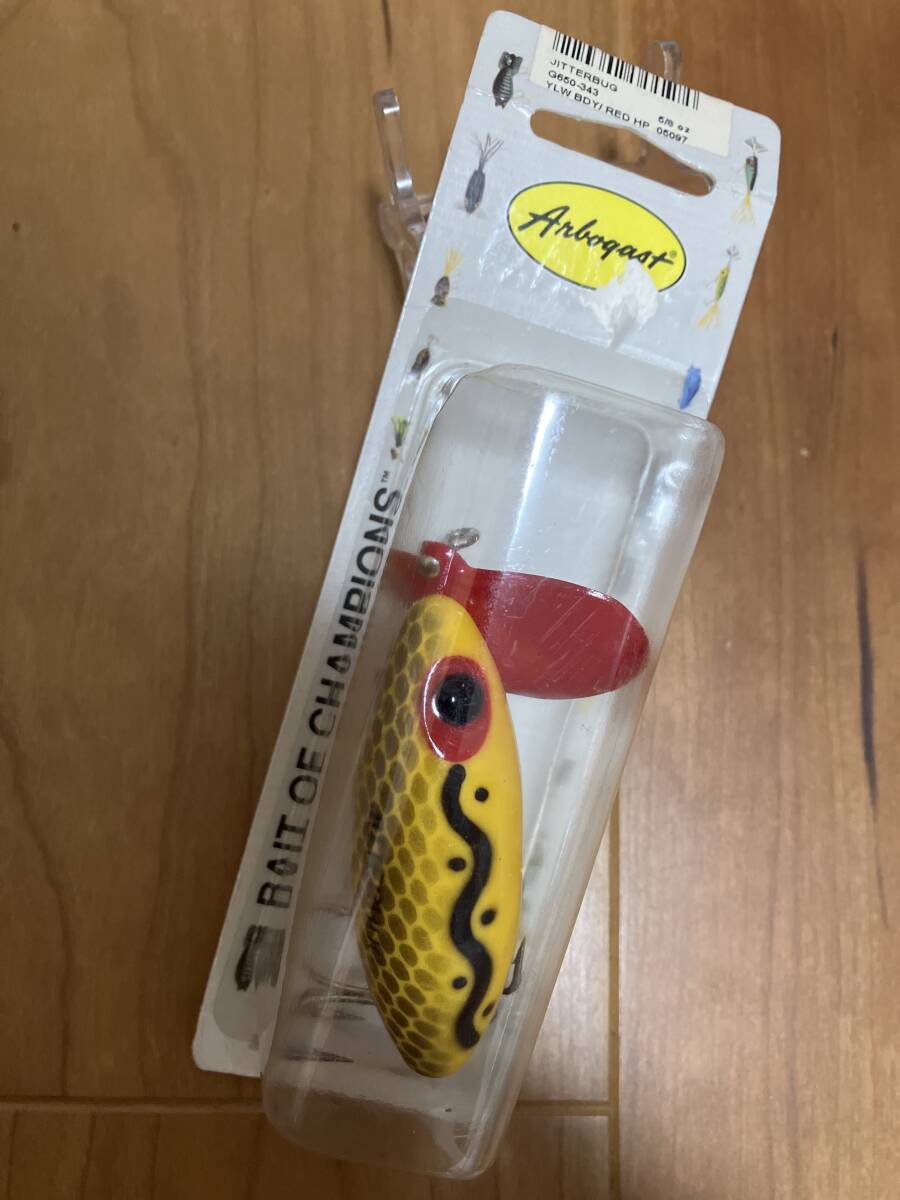 新品 フレッドアーボガスト ジッターバグ 5/8oz拍卖