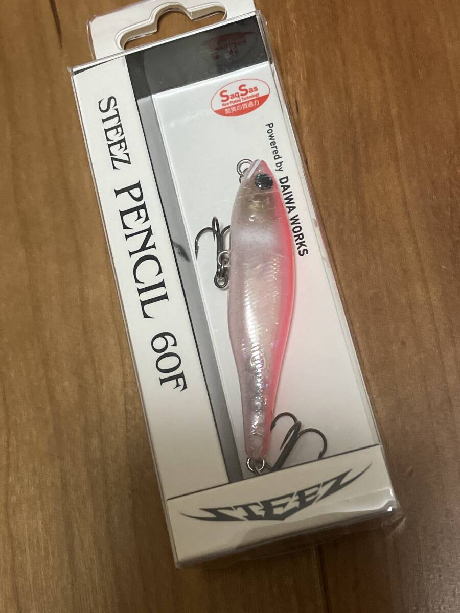 新品 STEEZ PENCIL 60F ダイワ スティーズ ペンシル 60 長谷川ピンク Ver.1拍卖