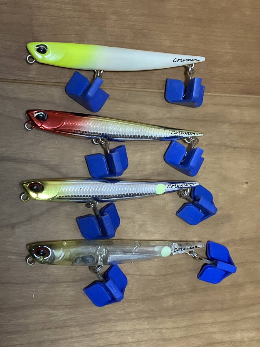 中古 デュオ×コアマン ベイルーフ マニックフィッシュ88 DUO  4個セット シーバス拍卖