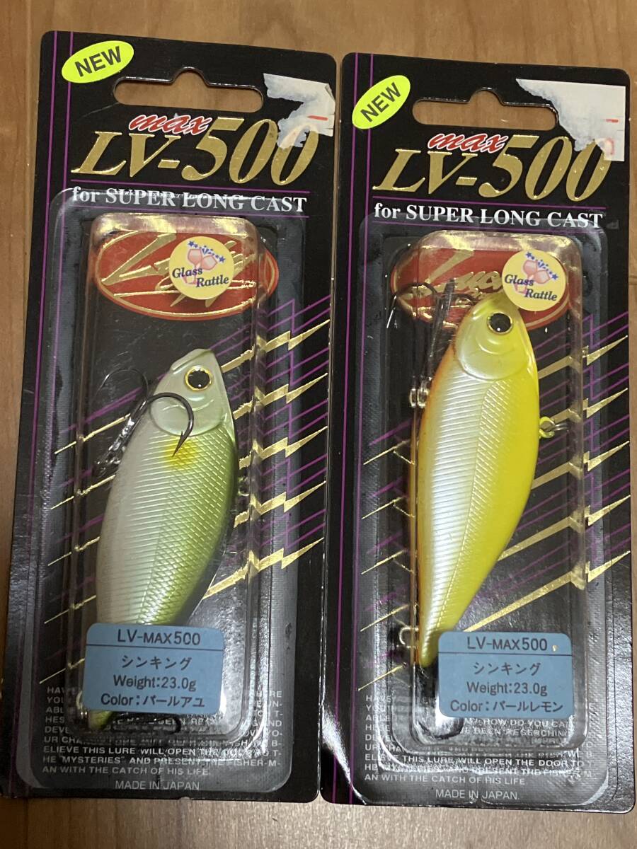 新品 ラッキークラフト LV-MAX 500 2個セット (検索 LV-500拍卖