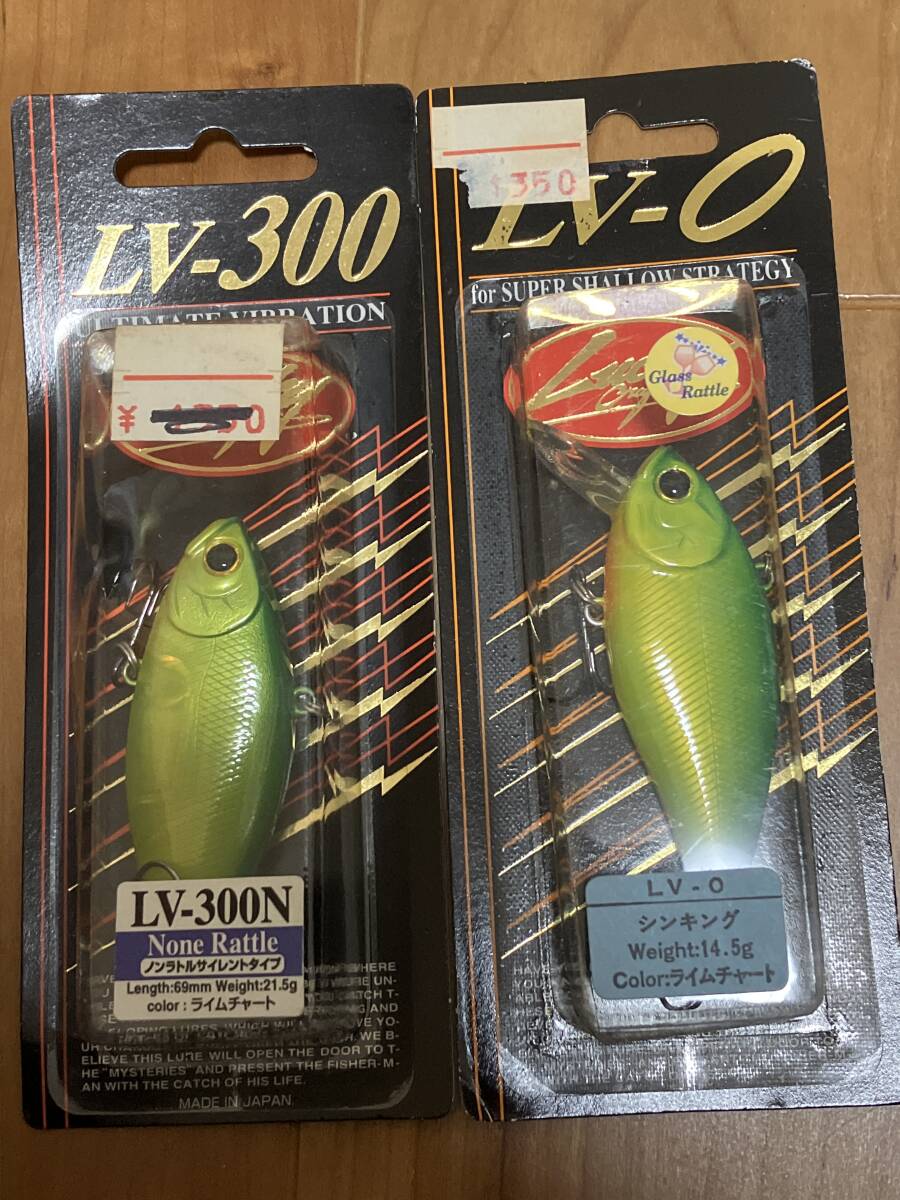 新品 ラッキークラフト LV-300 LV-0 2個セット拍卖