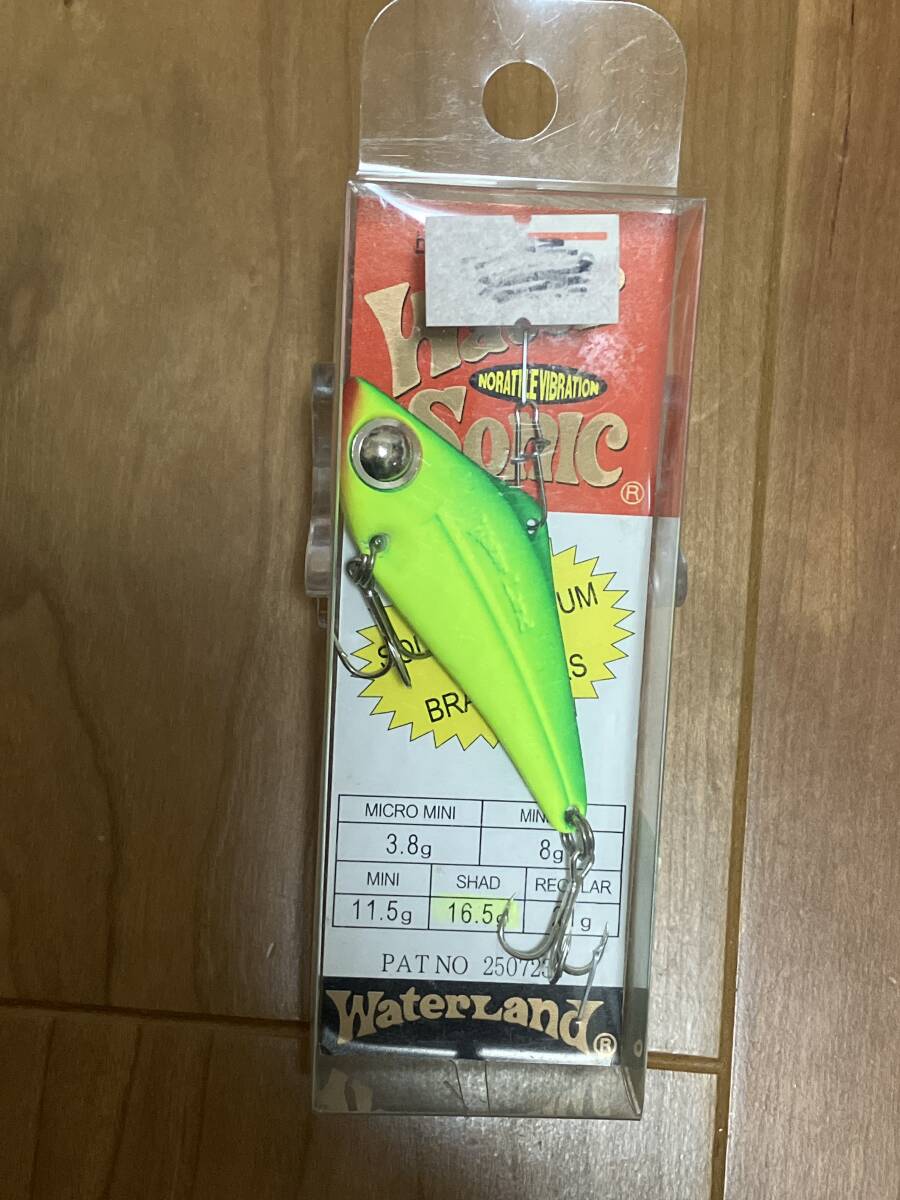 新品 ウォーターランド ウォーターソニック シャッド 16.5g拍卖