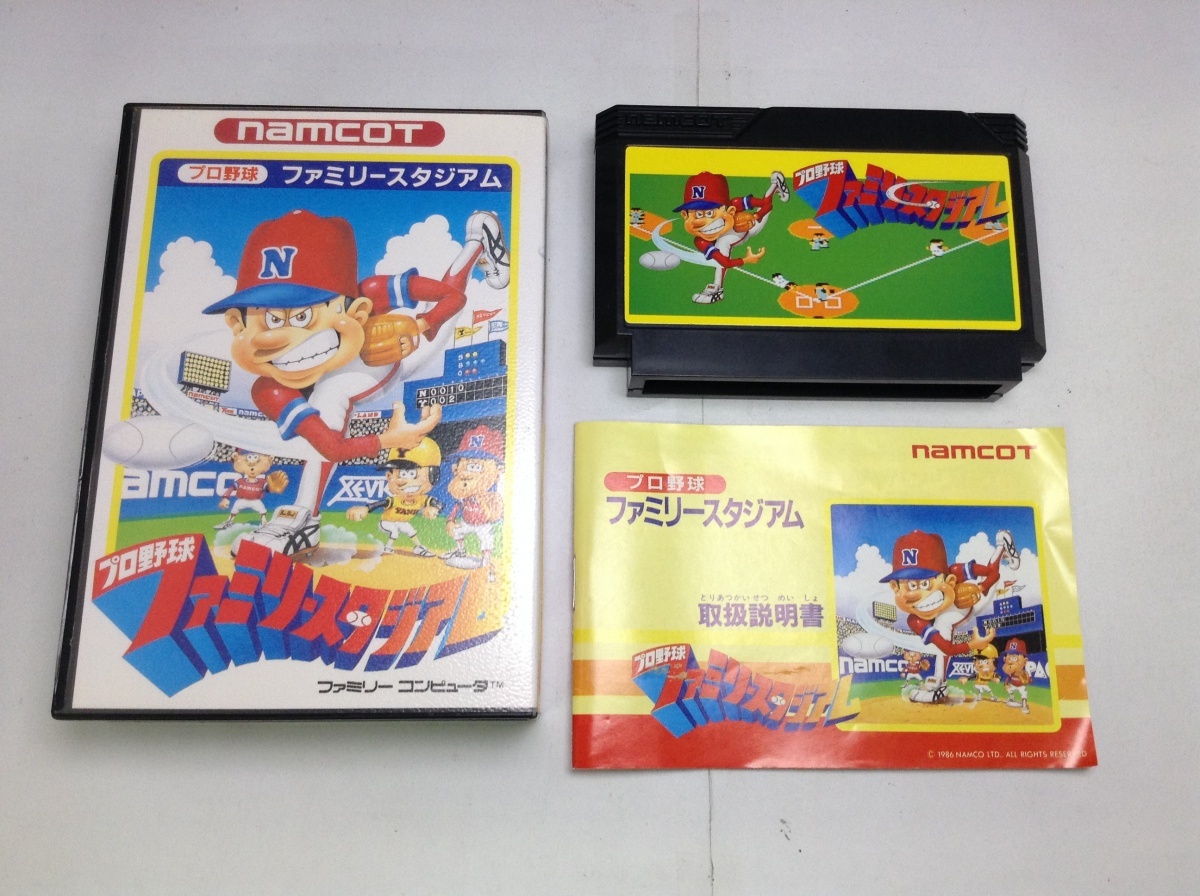 中古A★R5-A プロ野球 ファミリースタジアム★ファミコンソフト拍卖