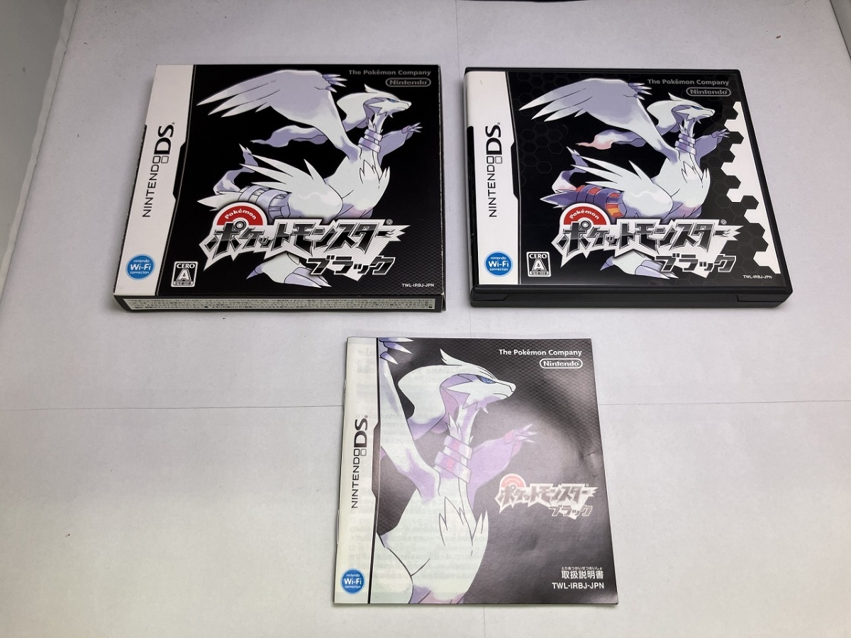 中古A★ポケットモンスター ブラック★ニンテンドーDSソフト拍卖
