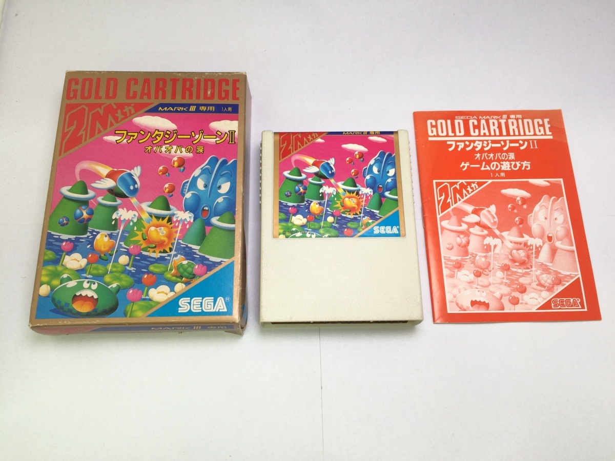 中古AB★ファンタジーゾーン2 オパオパの涙★セガ・マーク3ソフト拍卖