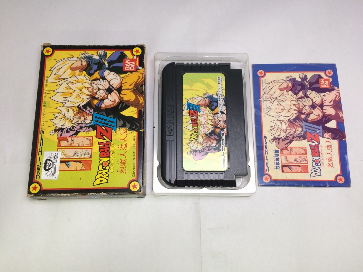 中古AB★R7-6 ドラゴンボールZ3 烈戦人造人間★ファミコンソフト拍卖