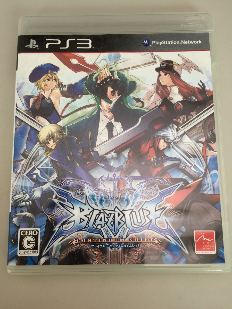 中古A★BLAZBLUE コンティニュアムシフト★プレイステーション3ソフト拍卖