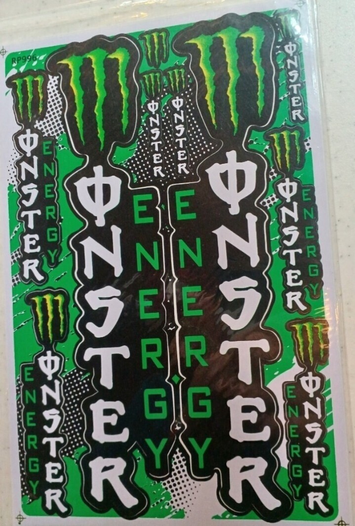 モンスターエナジー★ステッカー(大)⑧拍卖