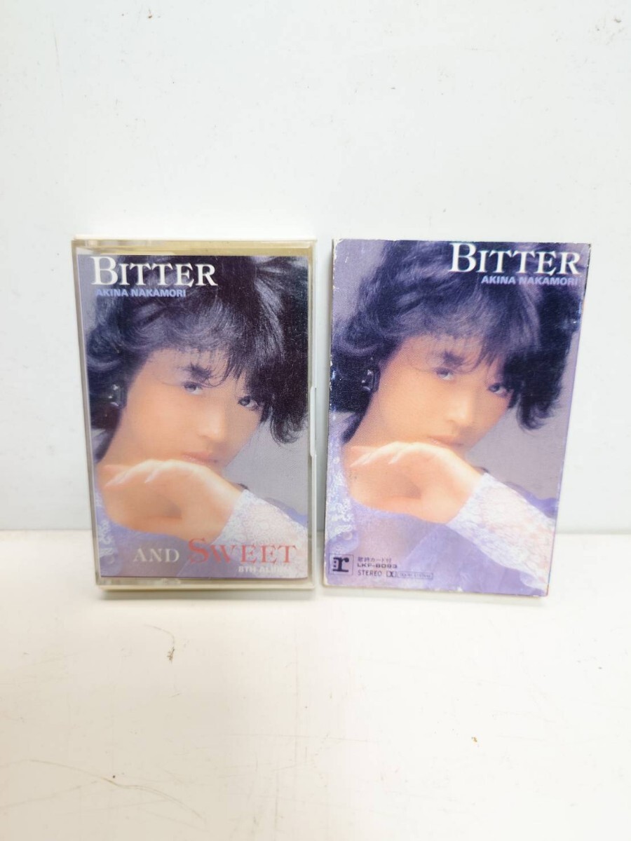 カセットテープ 中森明菜 BITTER AND SWEET拍卖