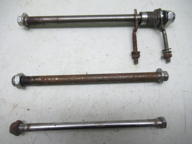 48951 ホンダ 限定 リミテッド モンキー Z50J メッキ LTD シルバー アクスル シャフト チェーン アジャスター ホイール 拍卖