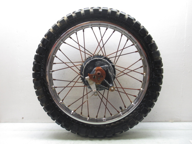49208 MTX 50 AD06 純正 リア リヤ ホイール J18×1.60 18インチ ホンダ モトクロス MTX50 スプロケ スプロケット拍卖