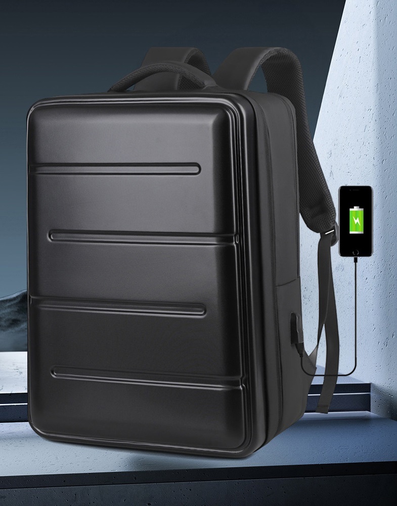 ビジネスリュック 出張 旅行 USBポート セキュリティーロック付き パソコンバッグ 仕切り ポケット多数 防水拍卖