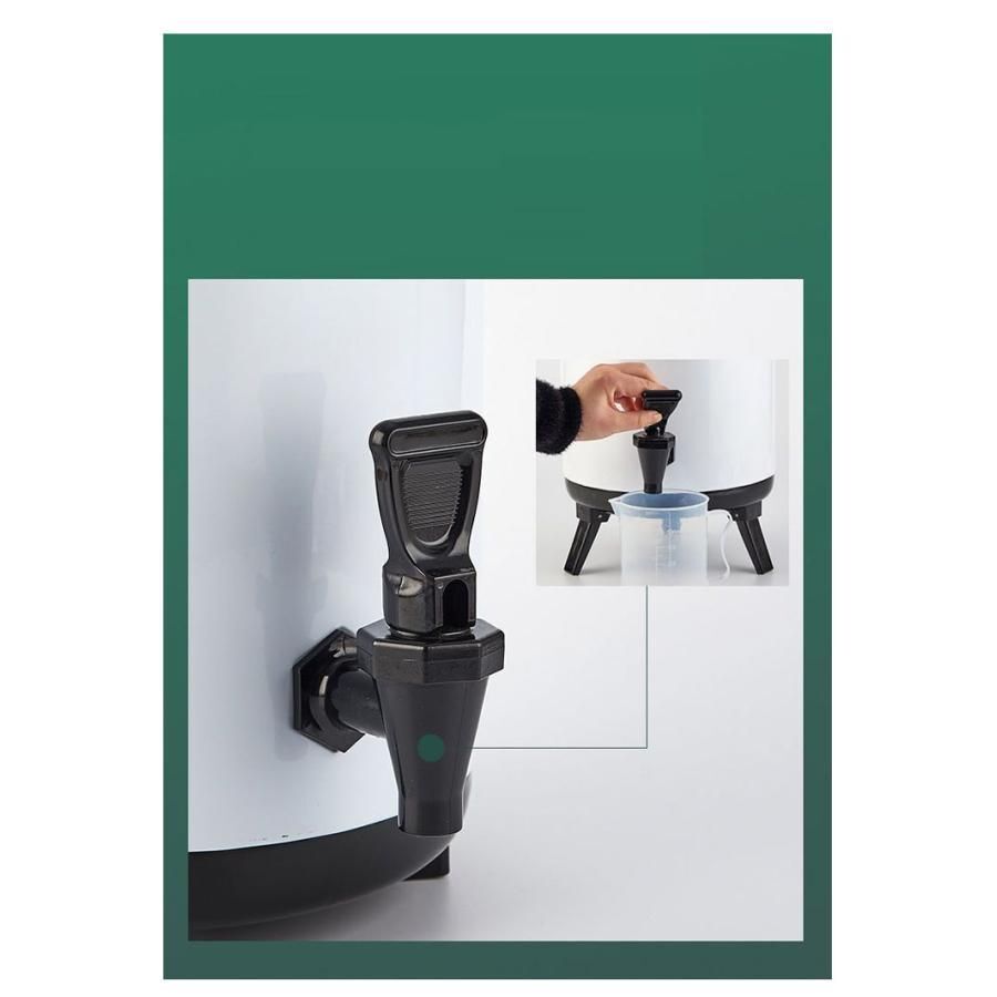 ウォータージャグ キャンプ ウォータータンク 大容量 保冷 保温 ポット 水タンク ピッチャー 水筒 給水タンク 広口 ホワイト 6L拍卖