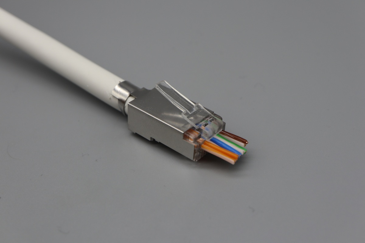 単確実LANモジュラープラグ 貫通タイプ CAT.6A STP シールドタイプ 50個拍卖