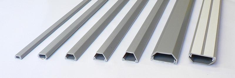 床モール ケーブル保護カバー 内幅底18mm 内幅天11mm 内高16mm 長さ1000mm 配線保護プロテクター拍卖