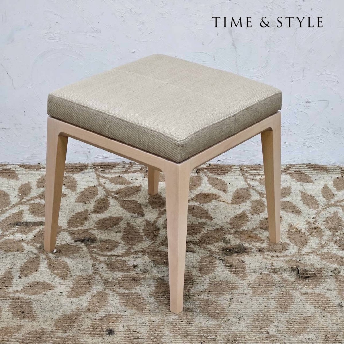 モデルルーム展示品 TIME&STYLE タイムアンドスタイル HUGO ウーゴ スツール /D2166拍卖