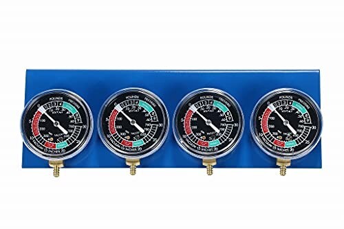 送料無料 バイク キャブレター 同調 4連バキュームゲージ cb cbx gt z gsx cbr gs vfr fzr オートバイ用 | b02-19拍卖