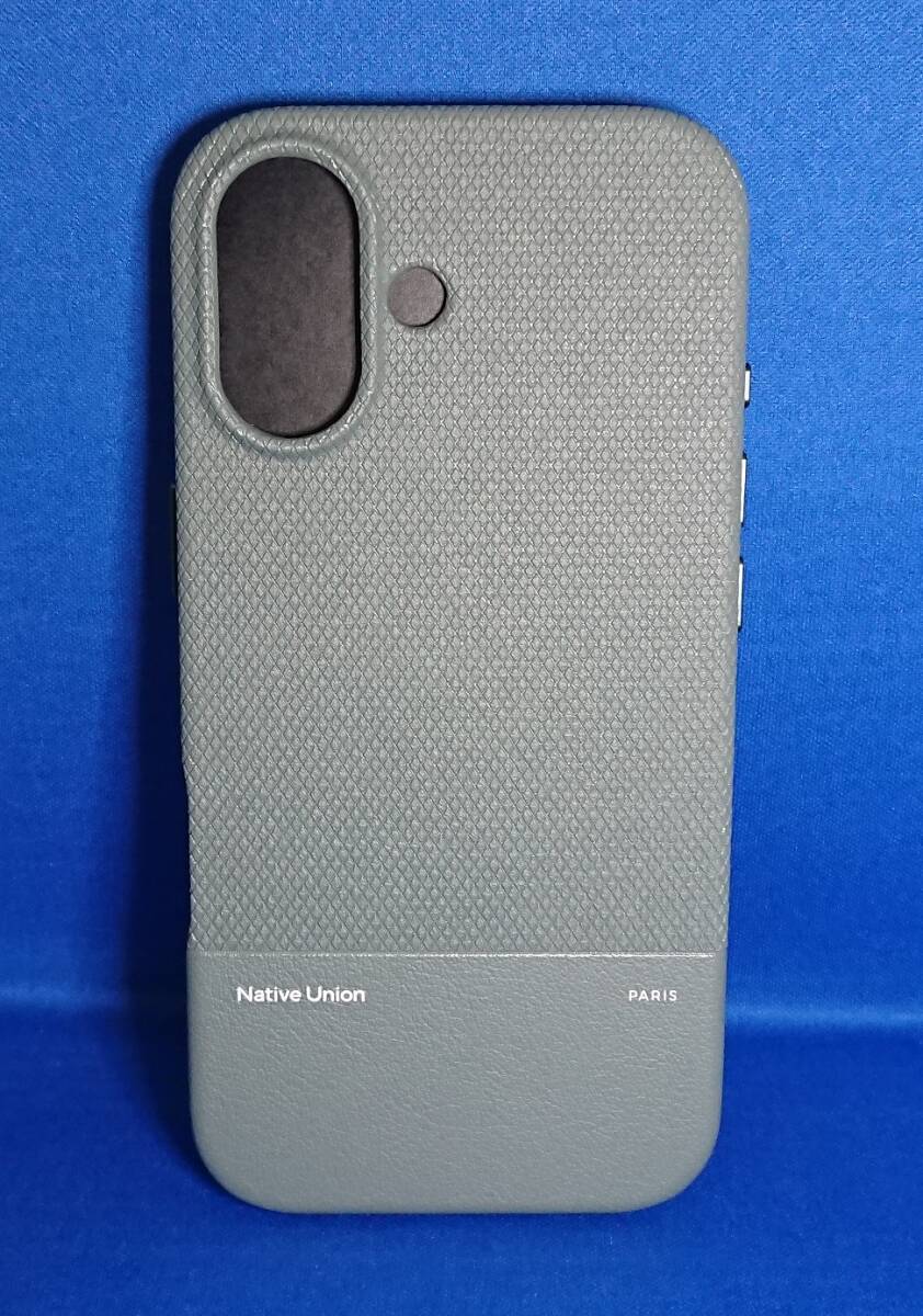 Native Union iPhone 17用 (Re)Classic Case 3.0 スレートグリーン 耐衝撃 MagSafe対応 リサイクル素材使用拍卖