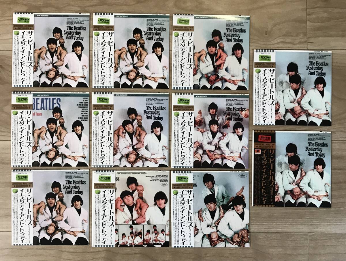 紙ジャケ10種+ボーナス/DRY BABY DRY/YESTERDAY AND TODAY/BEATLES/ビートルズ拍卖