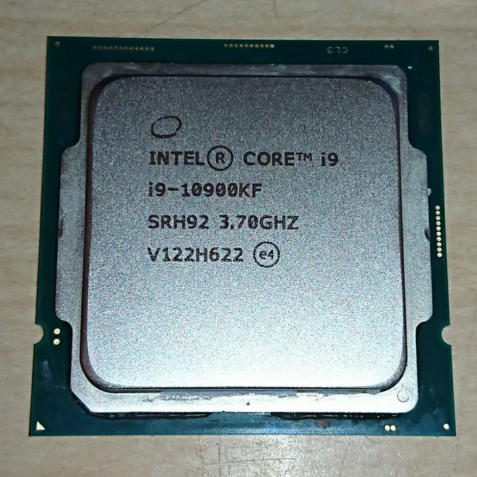 Intel Core i9 10900KF LGA1200 CommetLake 動作確認品 (PA0411)拍卖