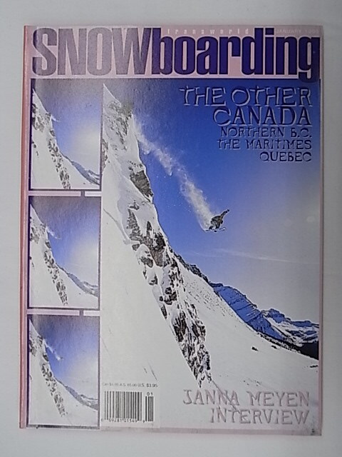 送料込み!!TRANSWORLD SNOWboarding USA トランスワールドスノーボーディングマガジンアメリカ版 1995/1-#2拍卖