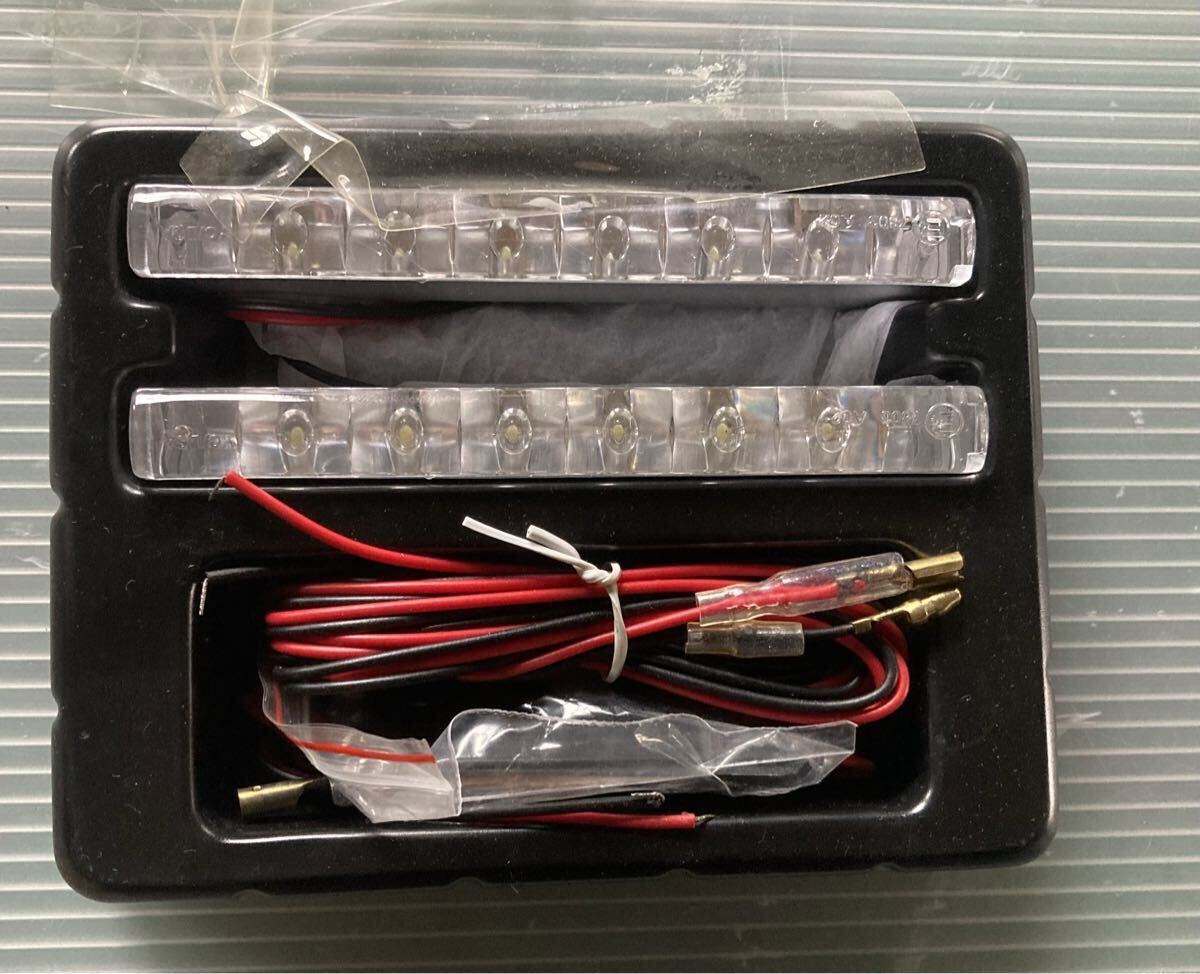 LED Daylight デイライト 6LED ホワイト DC 12V拍卖