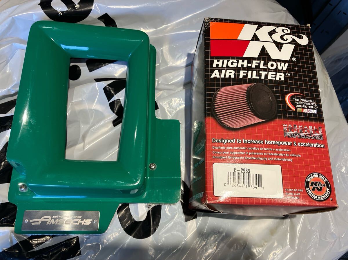 BMW MINI R60 クロスオーバー向け AMSECHS ダイレクトエアーボックス K&N リプレイスメントフィルター拍卖