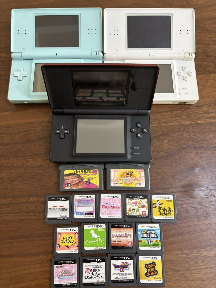 DS Lite Nintendo ソフト ニンテンドーDS セット拍卖