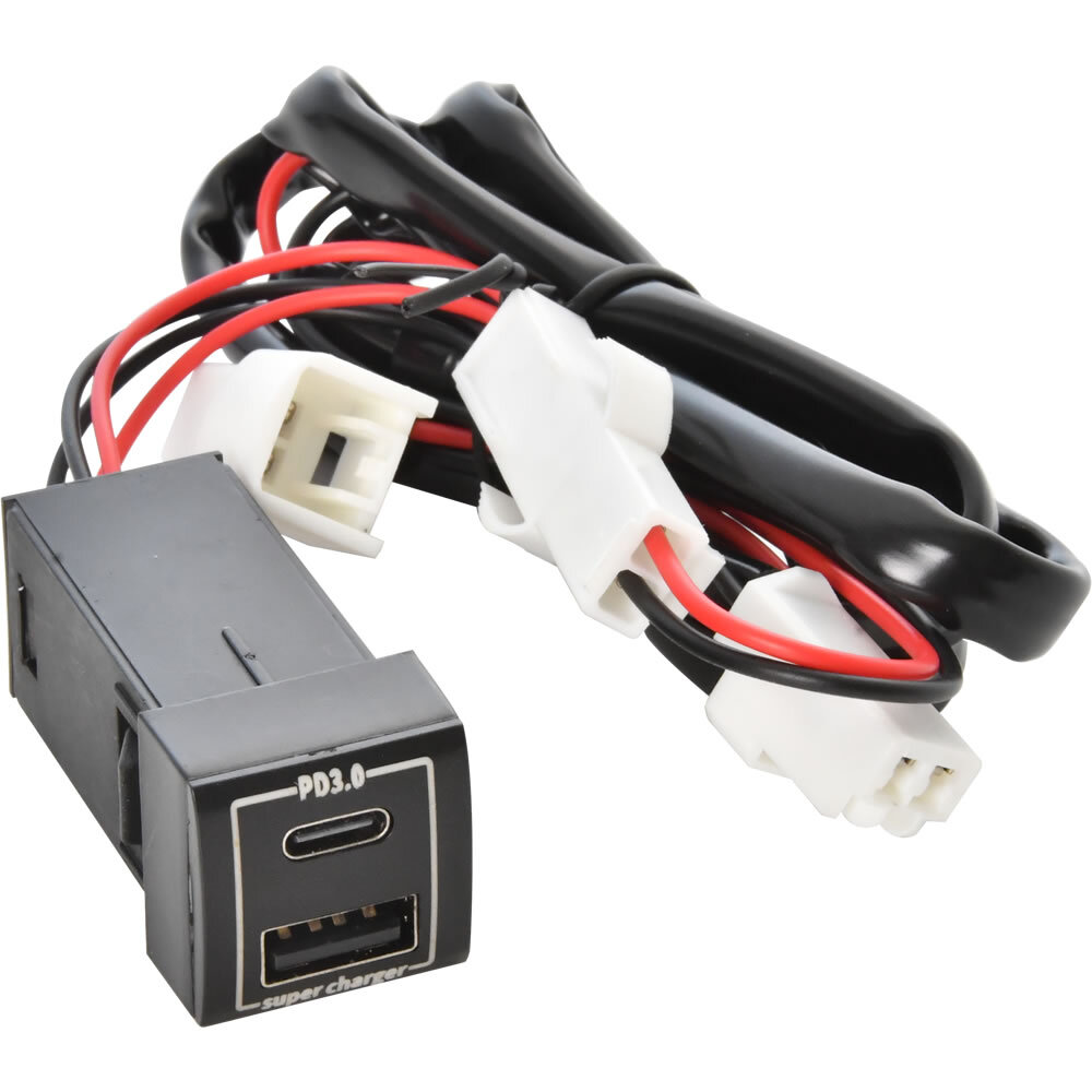 LA650S / LA660S タント タントカスタム USBポート 増設キット USB タイプA+タイプC LA650S LA660S 品番U18拍卖