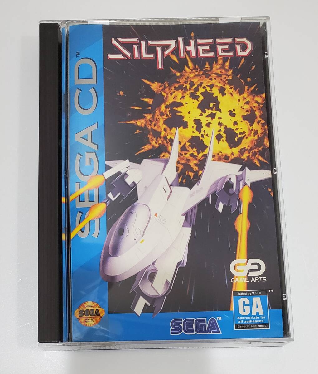 Silpheed Sega CD GENESIS 北米版シルフィード メガCD拍卖