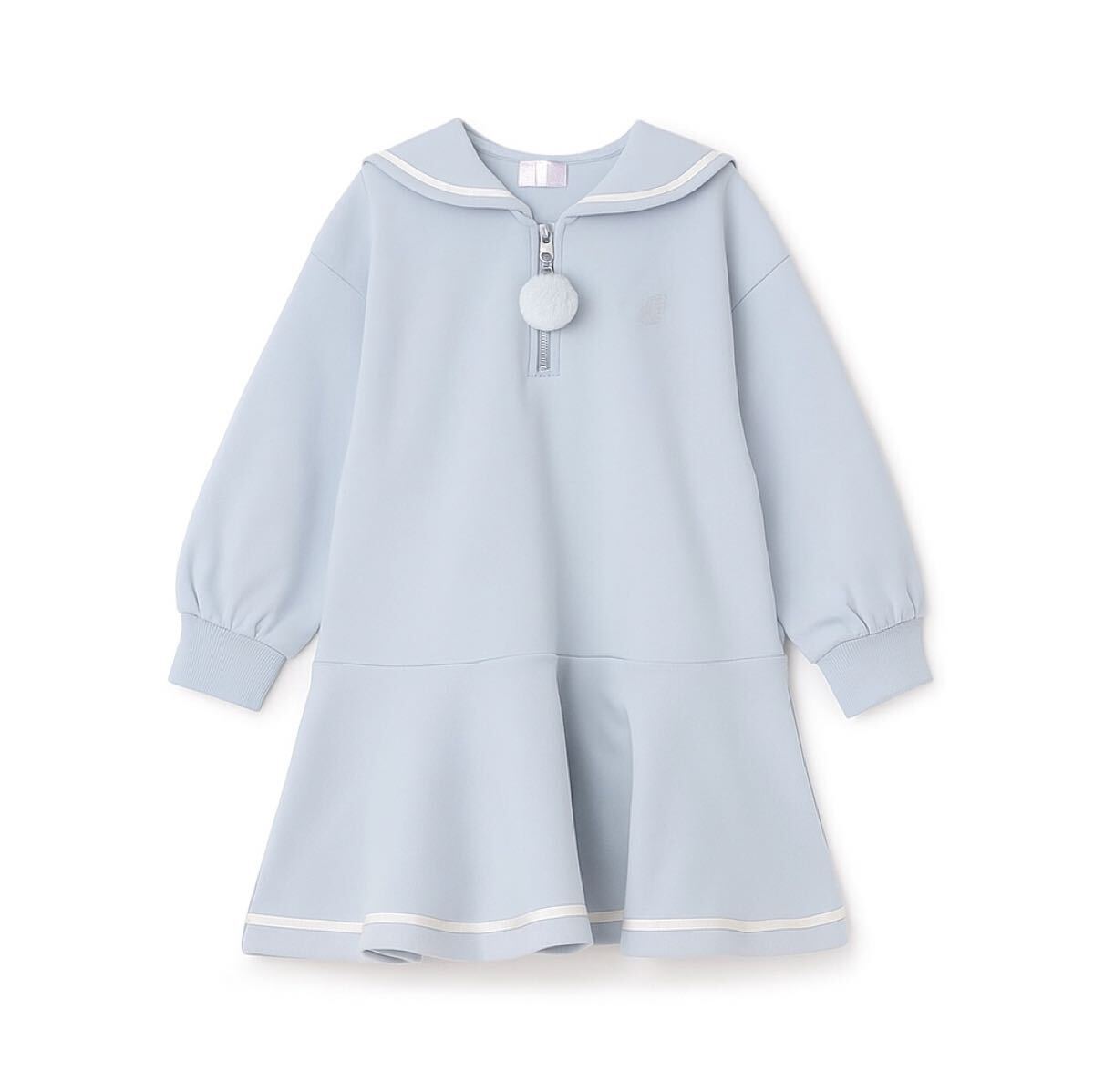 メゾピアノ新品タグ付きくま耳セーラー カットワンピース130拍卖