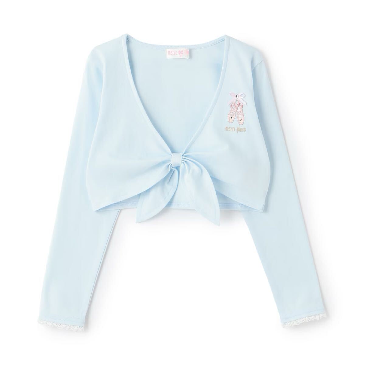 メゾピアノ新品新作タグ付き【バレエ】カシュクールトップ120拍卖