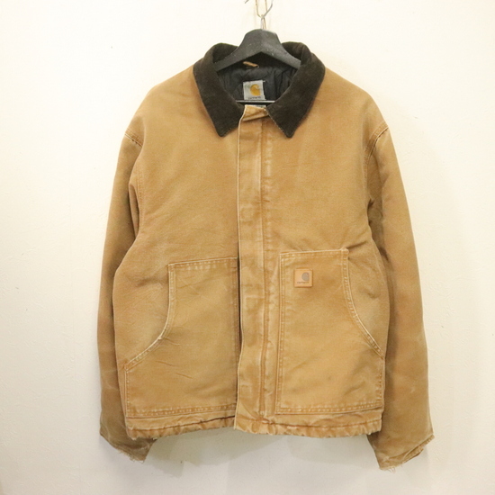 W898 2000年代製 カーハート トラディショナルジャケット ダック■00s 表記XLサイズ ブラウン BRN 中綿 ワーク アメカジ ストリート 古着拍卖