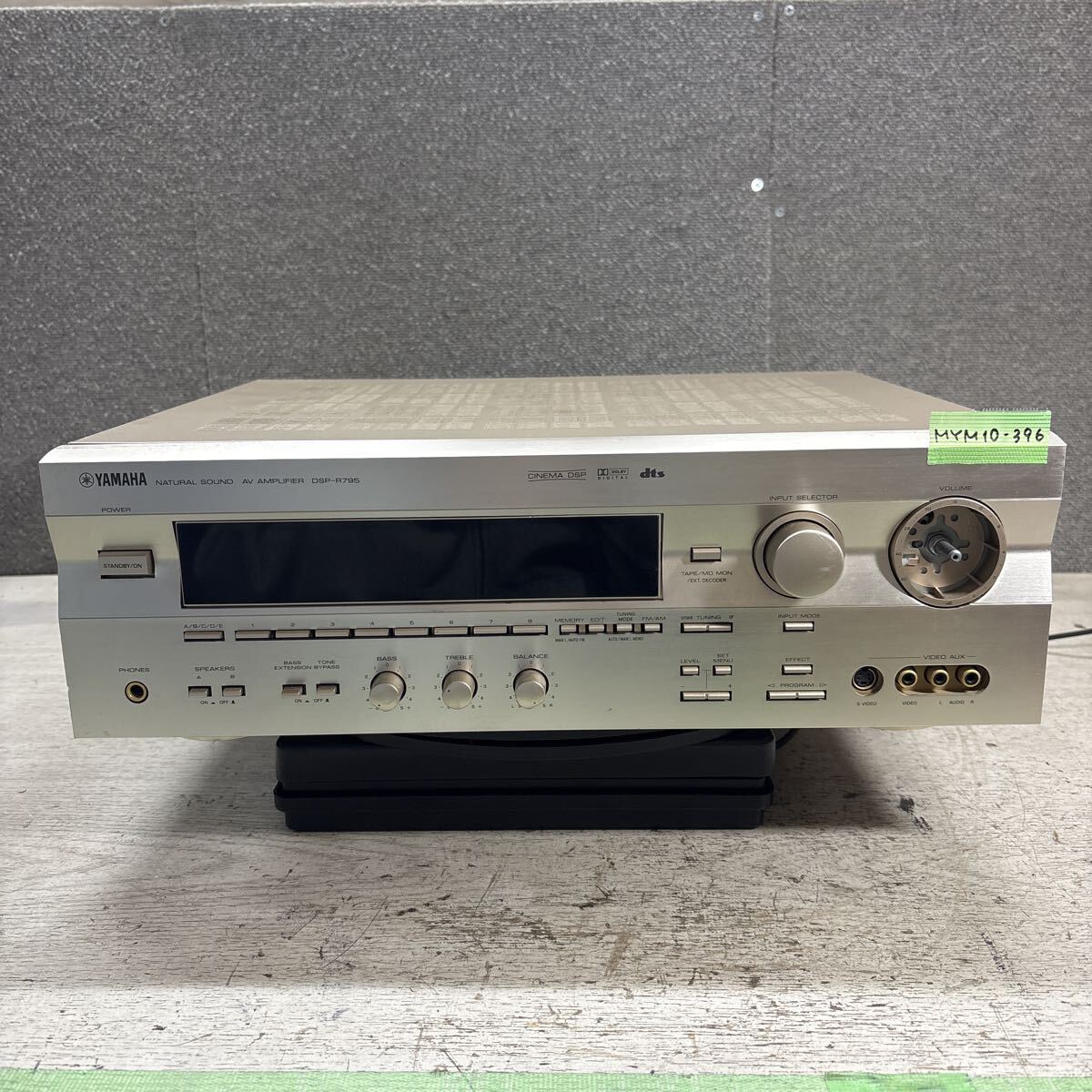 MYM10-396 激安 YAMAHA DSP-R795 NATURAL SOUND AV AMPLIFIER 通電NG 中古現状品 ※3回再出品で処分拍卖